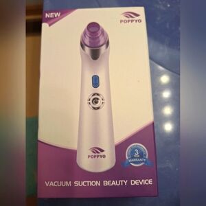 Poppyo Vacuum Suction Beauty Device - White and Purple